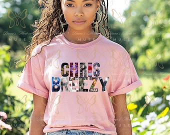 Chris Breezy Album Cover PNG File for Custom T Shirt Design