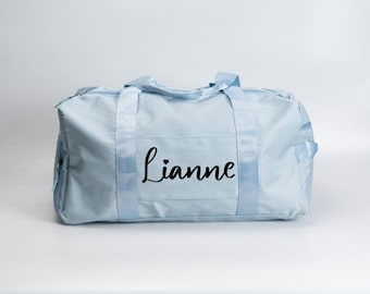 Personalized Name Sports Duffle Bag | Custom Name Workout Duffel