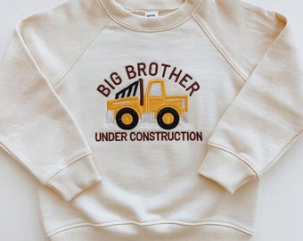 Bluza dla malucha z haftem „Big Brother”: prezent z okazji narodzin dziecka