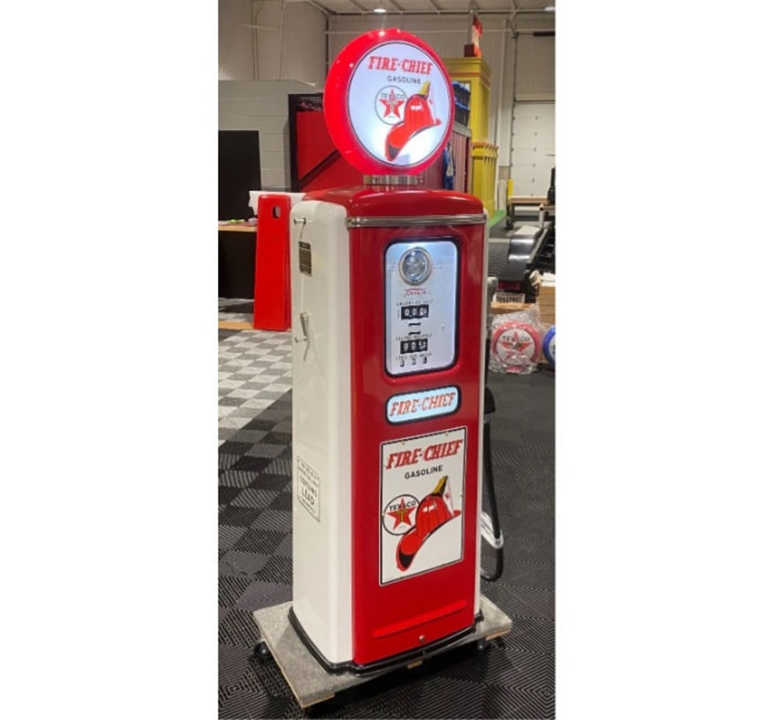 ビンテージ TEXACO FIRE-CHIEF ダストボックス ゴミ箱 ビンテージ TEXACO FIRE-CHIEF ダストボックス ゴミ箱