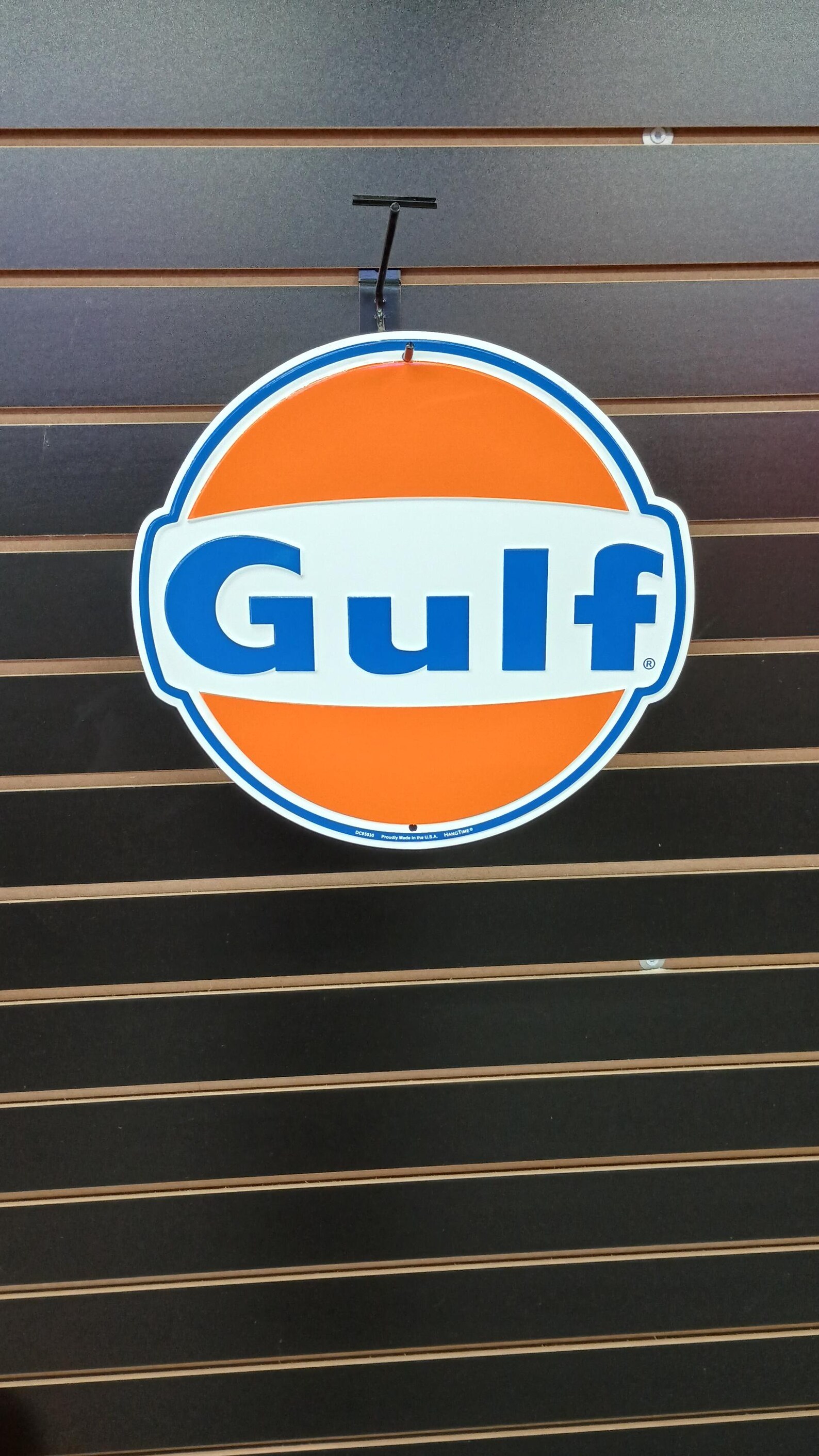 Gulf Gas Tin Sign 12" Old Gulf Gas Signs Garage Decor for Men ...