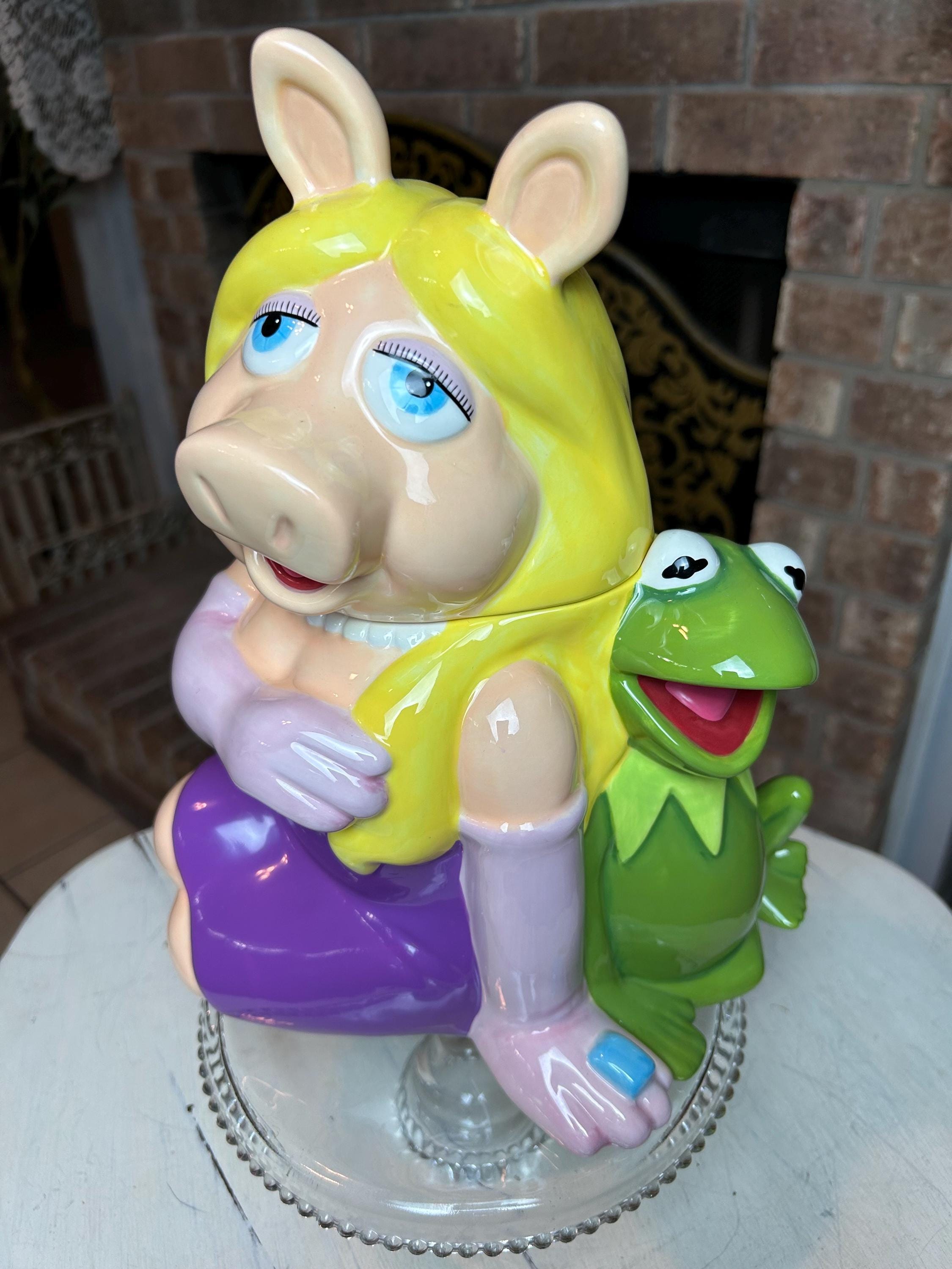 Kermit the Frog Cookie Jar - Etsy