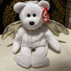 2000 Ty Angel Bear - Etsy