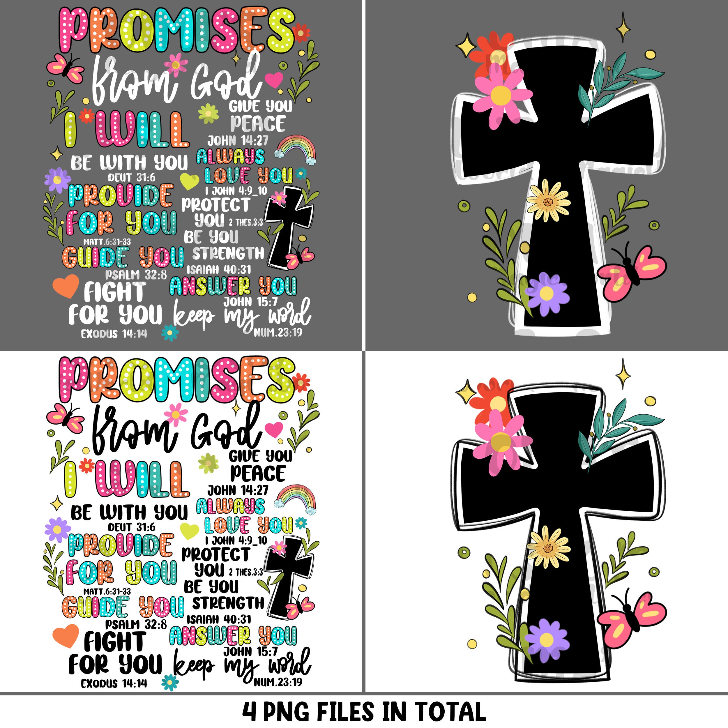 Promises Layout Promises From God Png Sublimation Design Download, Christian Png ...