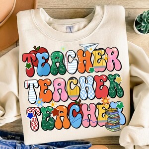 Teacher Teacher Teacher png sublimation design download, Teacher&#39;s Day png, Teacher life png, Teacher png, sublimate designs download