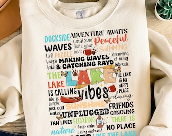 Lake vibes png sublimation design download, lake love png, hello summer png, lake days png, sublimate designs download