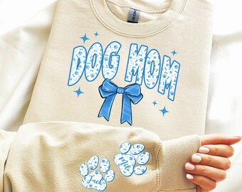 Dog Mom PNG Sublimation Design, Mother's Day Download