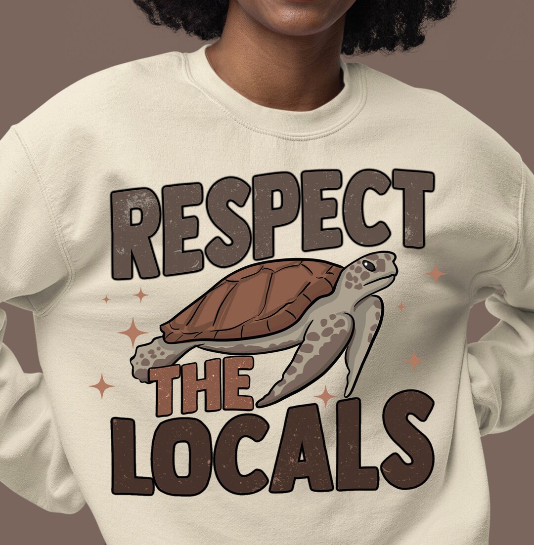 Respect the Locals Png Sublimation Design Download, Beach Png, Summer ...