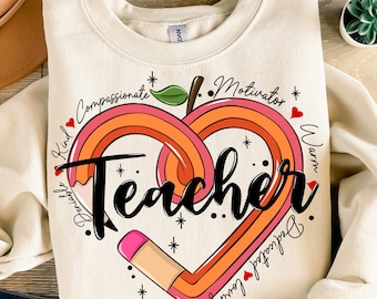 Lehrer png Sublimation Design herunterladen, zurück zu Schule png, Lehrertag png, Schule für Stimmung png, sublimieren Sie PNG Designs