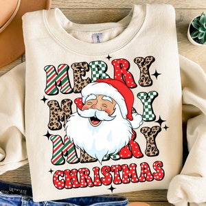 Merry Christmas png sublimation design download, Merry Christmas png, Christmas png, Santa Claus png, sublimate designs download