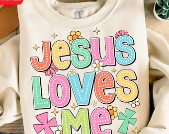 Jesus loves me png sublimation design download, Christian png, Religious png, Jesus png, God png, sublimate designs download