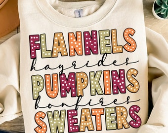 Fall vibes bright doodle dots png sublimation design download, Fall png, Fall vibes png, hello Fall png, sublimate designs download