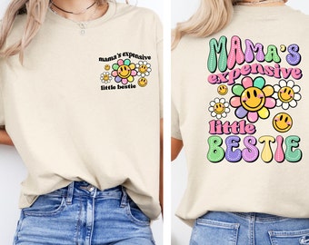 Descarga de diseño de sublimación png de la pequeña y costosa bestie de mamá, png del Día de la Madre, png del amor de mamá, png de diseño de mamá, descarga de diseños sublimados