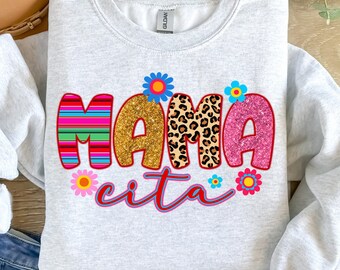 Mama cita png sublimation design download, Mother's Day png, Mexican mama png, cinco de mayo png, Latina png, sublimate designs download