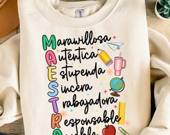 Retro Maestra png sublimation design download, Teacher&#39;s Day png, school vibes png, Teacher life png, back to school png, sublimate download