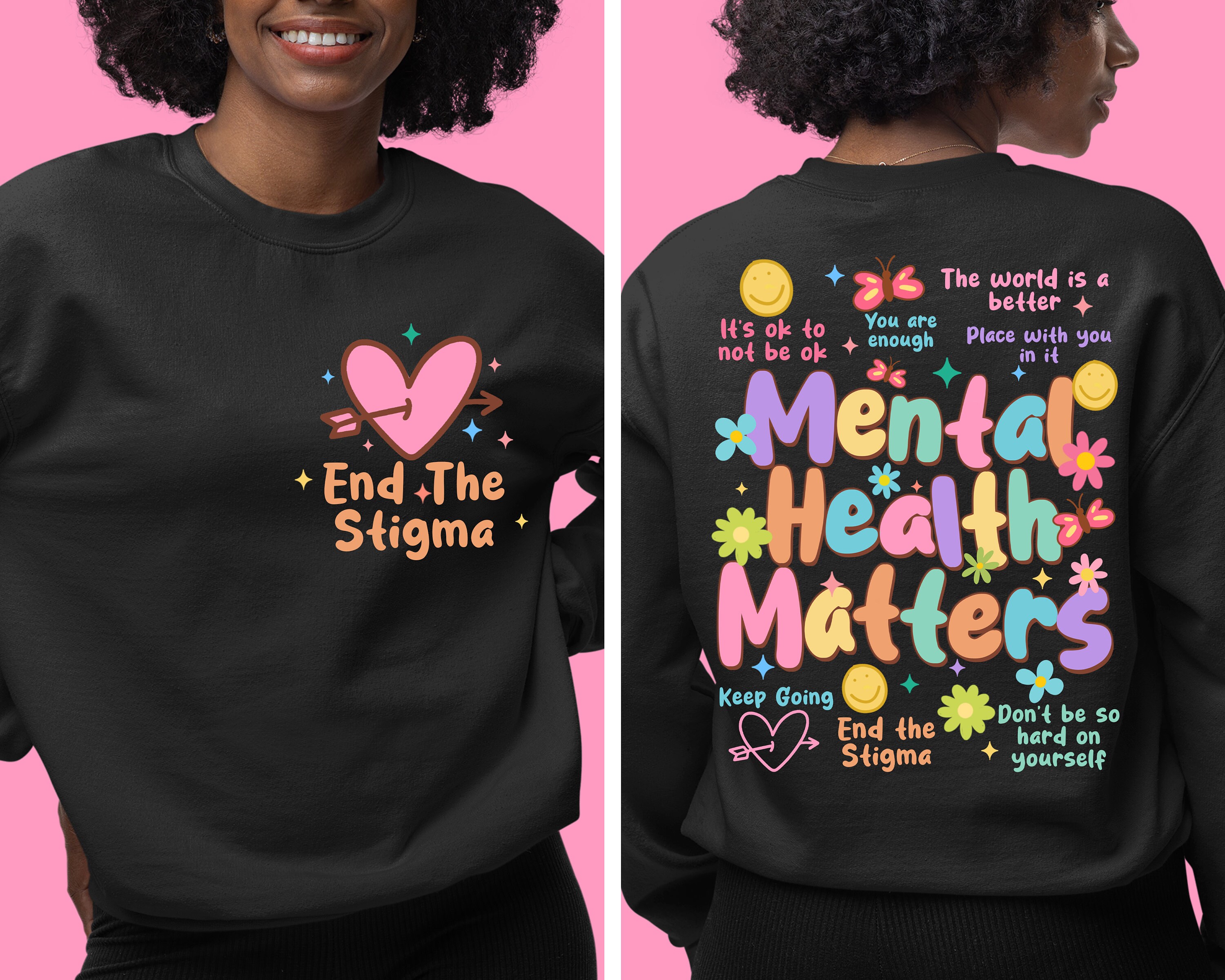 Mental Health Matters Png Sublimation Design Download, Mental Health ...