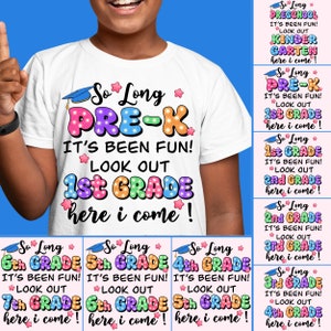 So Long Here I come Bundle Png, Graduation 2024 Png, Back to School Png, Graduation Bundle Png, Sublimate Designs Download