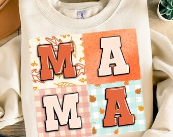 Fall Mama png sublimation design download, Fall png, Fall vibes png, hello Fall png, Mother's Day png, sublimate designs download