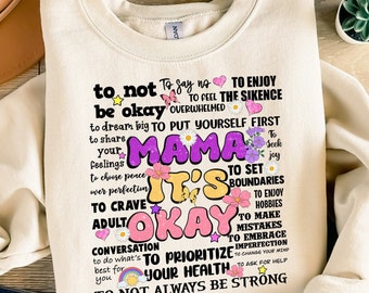 Mamá está bien png descarga de diseño de sublimación, Día de la Madre png, mamá amor png, mamá vida png, descarga de diseños sublimados