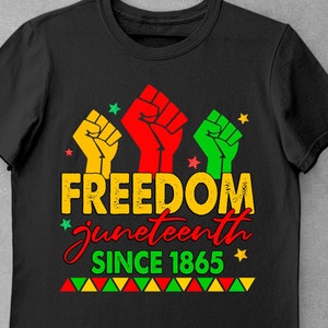 Freedom juneteenth since 1865 png sublimation design download, Juneteenth png, Emancipation Day, 1865 vibes png, sublimate designs download