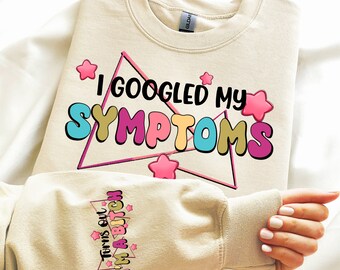 I googled my symptoms png sublimation design download, sarcastic png, sarcastic quotes png, funny quotes png, sublimate designs download