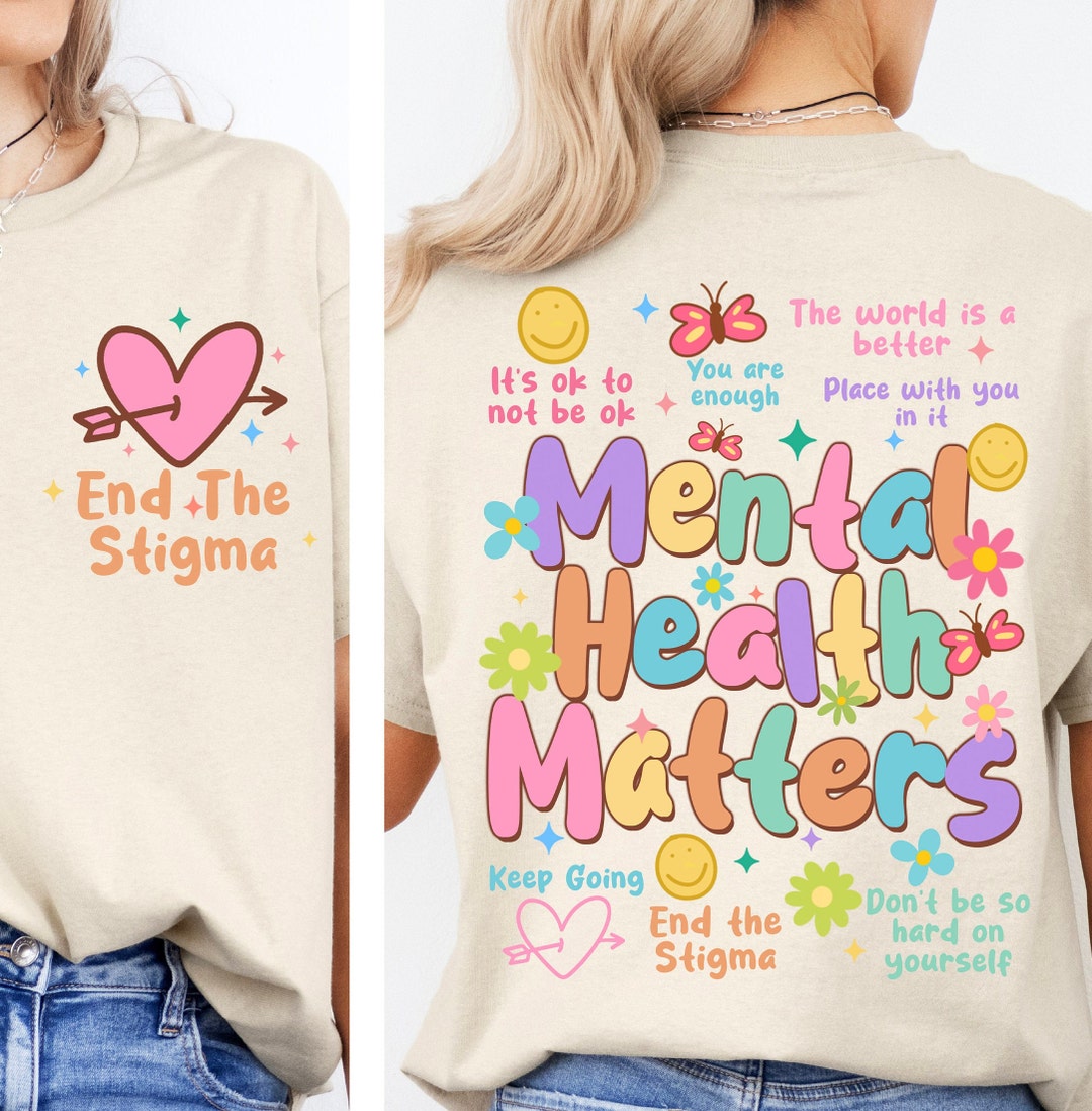 Mental Health Matters Png Sublimation Design Download, Mental Health ...