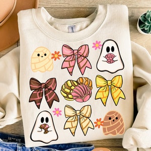 Coquette Mexican ghost png sublimation design download, Mexican png, Mexican dessert png, Mexico png, Mexican food png, sublimate download
