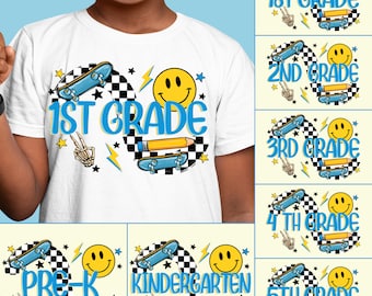 Back to school for boys Bundle Png, Back to School Png, School Png, School vibes Png, Sublimate Designs Download