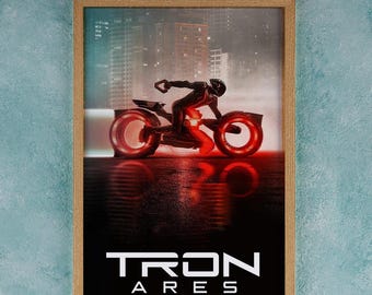 トロン アレス 2025 映画ポスター ウォールアート 装飾 ルーム