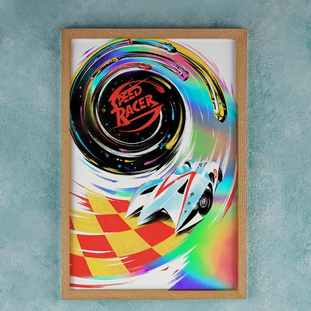 Speed Racer Decore Speed Racer Movie Poster Wall Art Decor Room Decor Film Poster ...