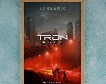 トロン アレス 2025 映画ポスター ウォールアート 装飾 ルーム