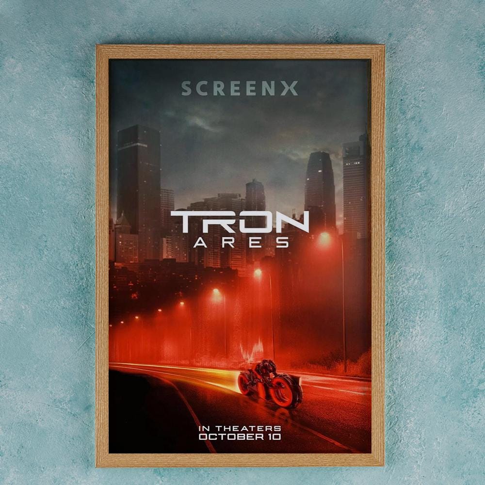トロン アレス 2025 映画ポスター ウォールアート 装飾 ルーム
