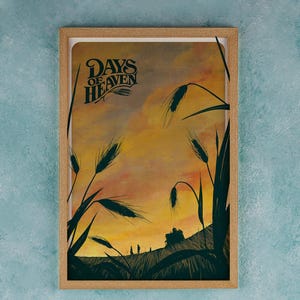 DAYS OF HEAVEN Movie Poster Wall Art Decor Rome Decor Film Poster Collectibles Birthday Gifts