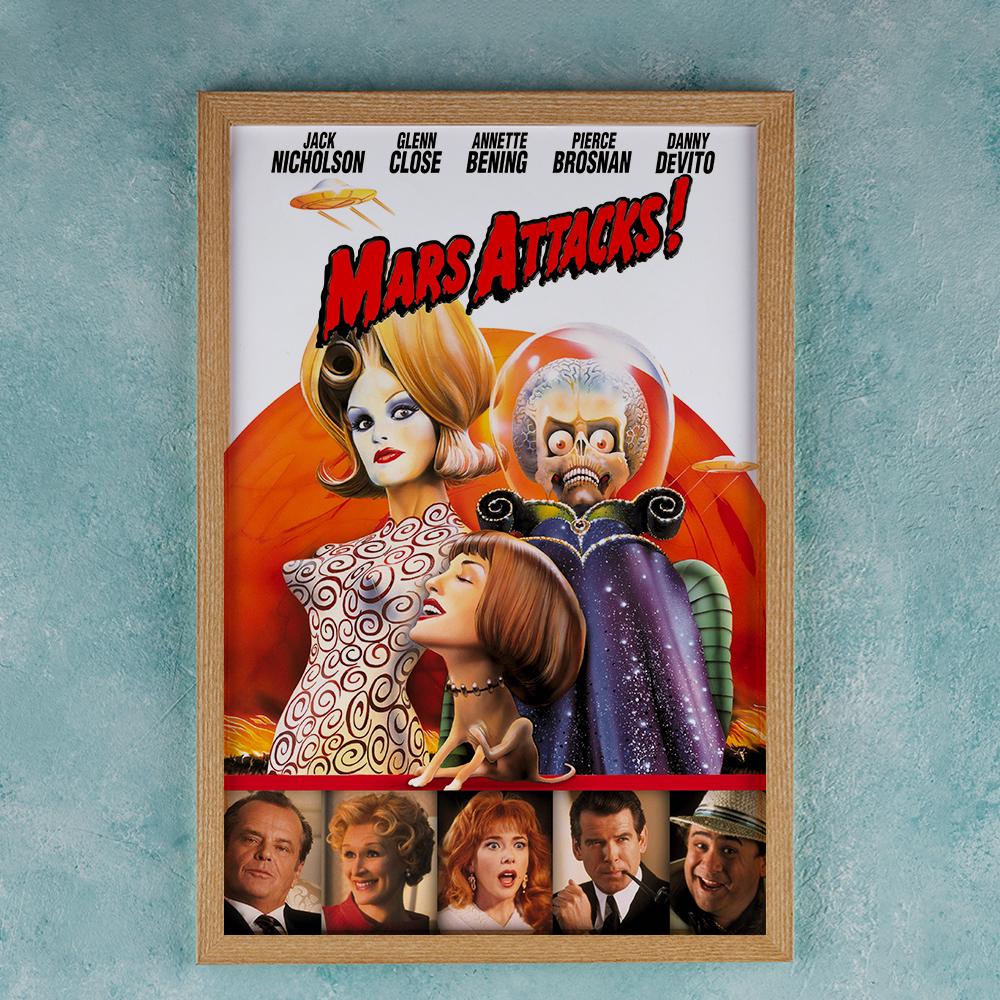 マーズ・アタック！映画ポスター ウォールアート インテリア ルーム