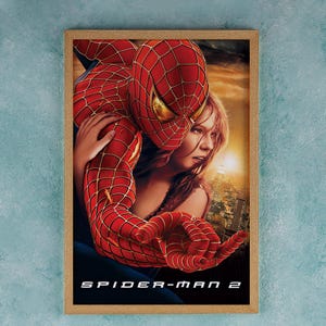 Spider Man 2 Movie Poster Wall Art Decor Rome Decor Film Poster Collectibles Birthday Gifts