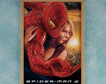 Spider Man 2 Movie Poster Wall Art Decor Room Decor Film Poster Collectibles Birthday Gifts