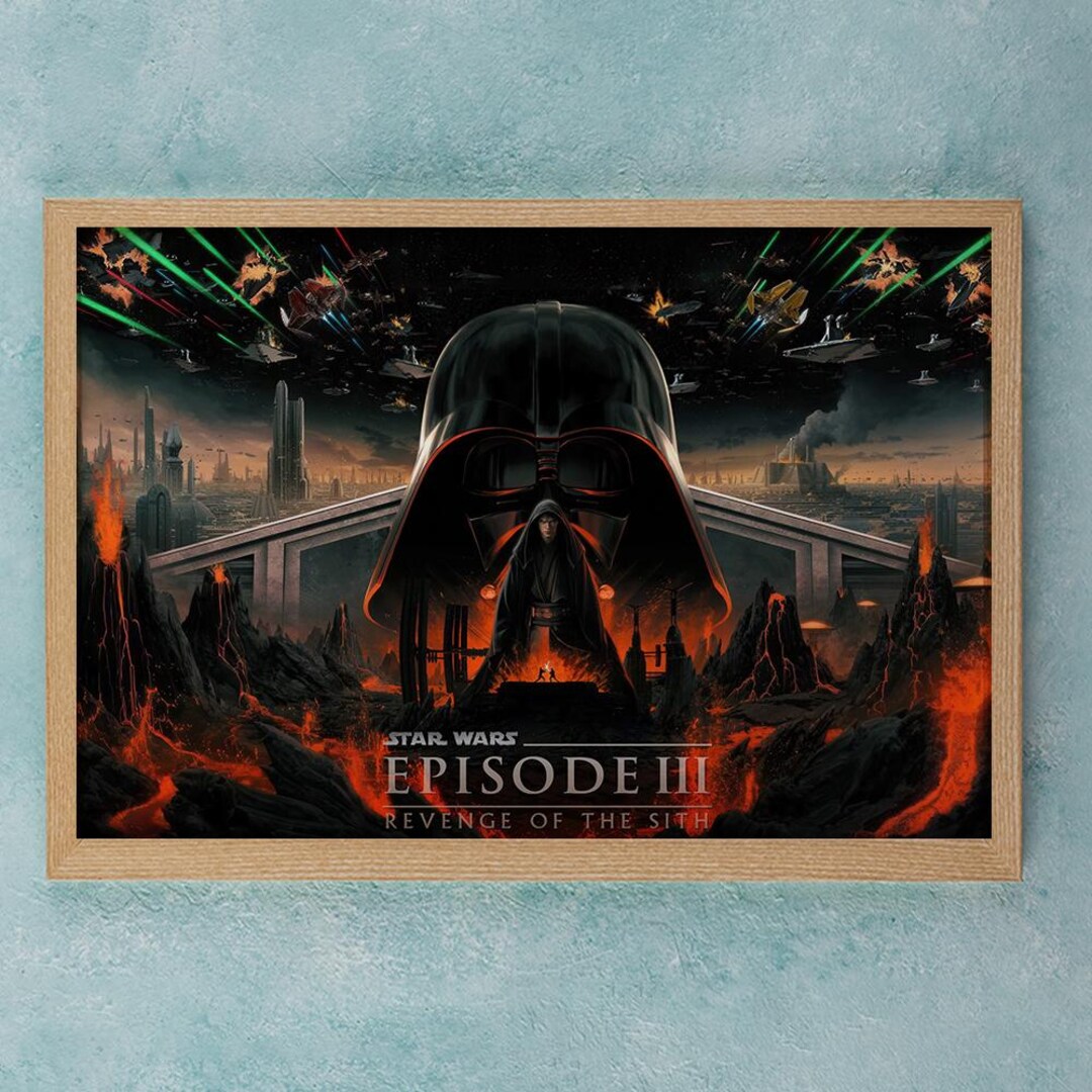 スター・ウォーズ エピソードIII シスの復讐 20周年記念映画ポスター