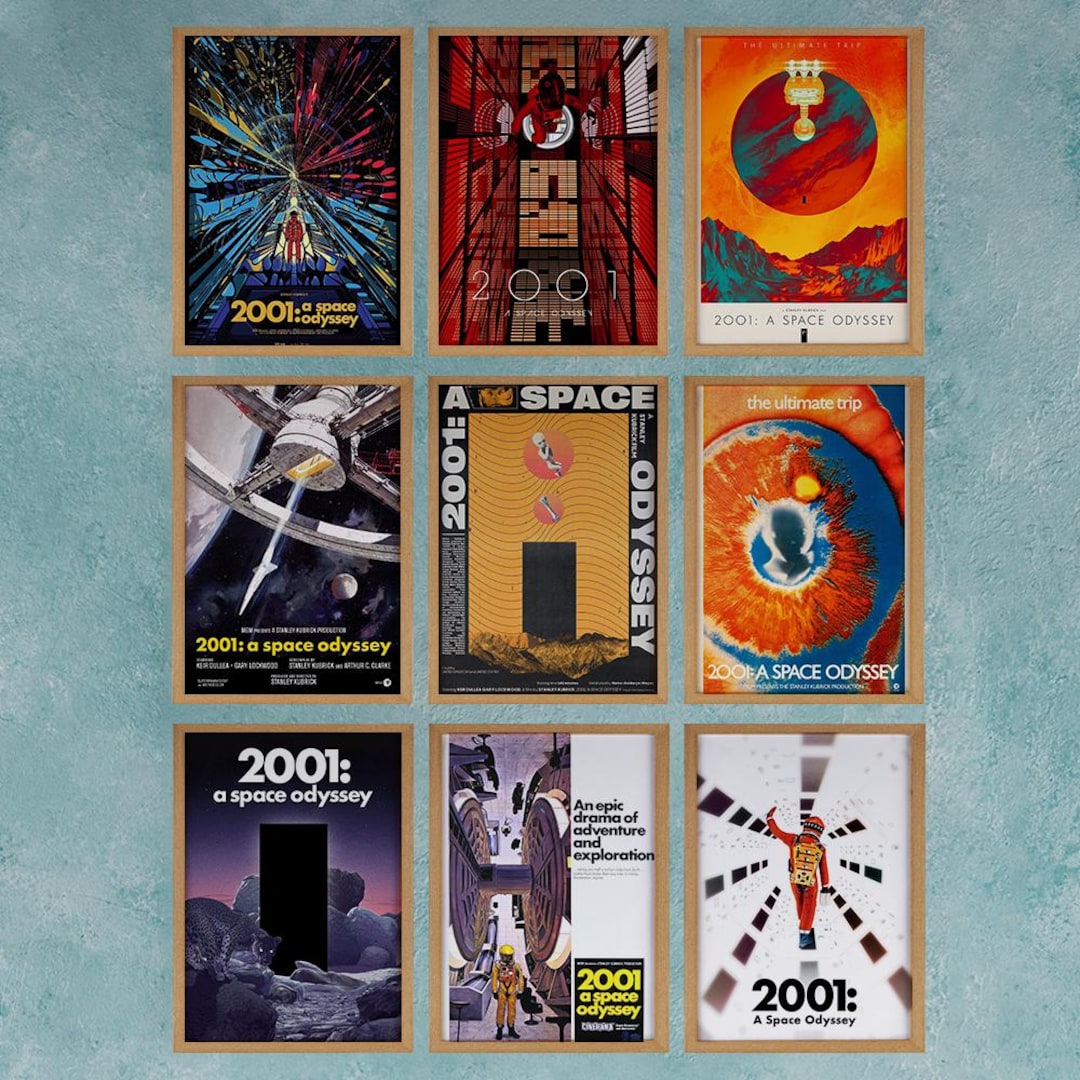2001年宇宙の旅 映画ポスター ウォールアート インテリア ルーム