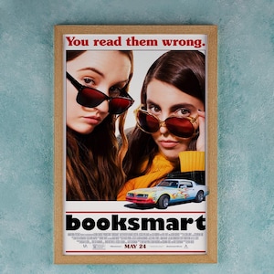Booksmart Movie Poster Wall Art Decor Rome Decor Film Poster Collectibles Birthday Gifts