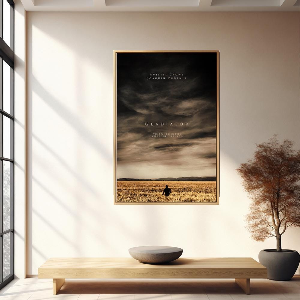 MIMOCATO Poster de film Gladiator (2000) - Série TV - Impression artistique pour bâtiment de maison - Décoration murale sur toile - Décoration murale - 30 x 45 cm - Style 22 sans cadre MIMOCATO Poster de film Gladiator (2000) - Série TV - Impression artistique pour bâtiment de maison - Décoration murale sur toile - Décoration murale - 30 x 45 cm - Style 22 sans cadre