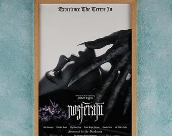Nosferatu 2024 Movie Poster Wall Art Decor Rome Decor Film Poster Collectibles Birthday Gifts