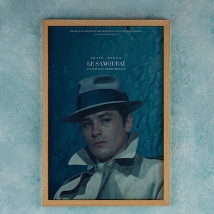 Le Samouraï Movie Poster Wall Art Decor Rome Decor Film Poster Collectibles Birthday Gifts