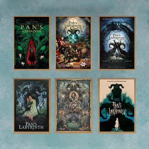 Pan&#39;s Labyrinth 2006 Movie Poster Wall Art Decor Rome Decor Film Poster Collectibles Birthday Gifts