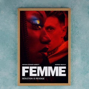 Femme Movie Poster Wall Art Decor Rome Decor Film Poster Collectibles Birthday Gifts
