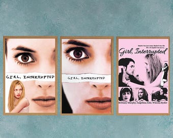 映画『ガール、インターラプテッド』ポスター - 高品質キャンバス