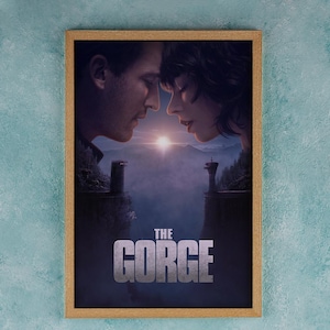 The Gorge 2025 Movie Poster Wall Art Decor Rome Decor Film Poster Collectibles Birthday Gifts