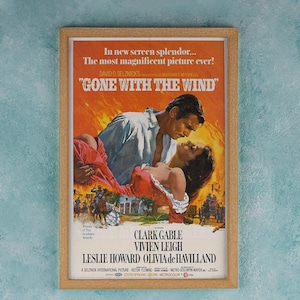 Autant en emporte le vent 1939 affiche de film art mural décoration rome affiche de film objets de collection cadeaux d&#39;anniversaire