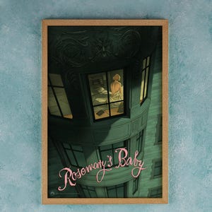 Rosemary&#39;s Baby Movie Poster Wall Art Decor Rome Decor Film Poster Collectibles Birthday Gifts