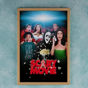 Scary Movie 2000 Poster Wall Art Decor Rome Decor Film Poster Collectibles Birthday Gifts