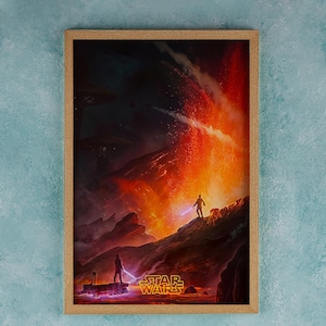 Star Wars Episode III Revenge of the Sith 2005 Movie Poster Wall Art Decor Rome Decor Film Poster Collectibles Birthday Gifts